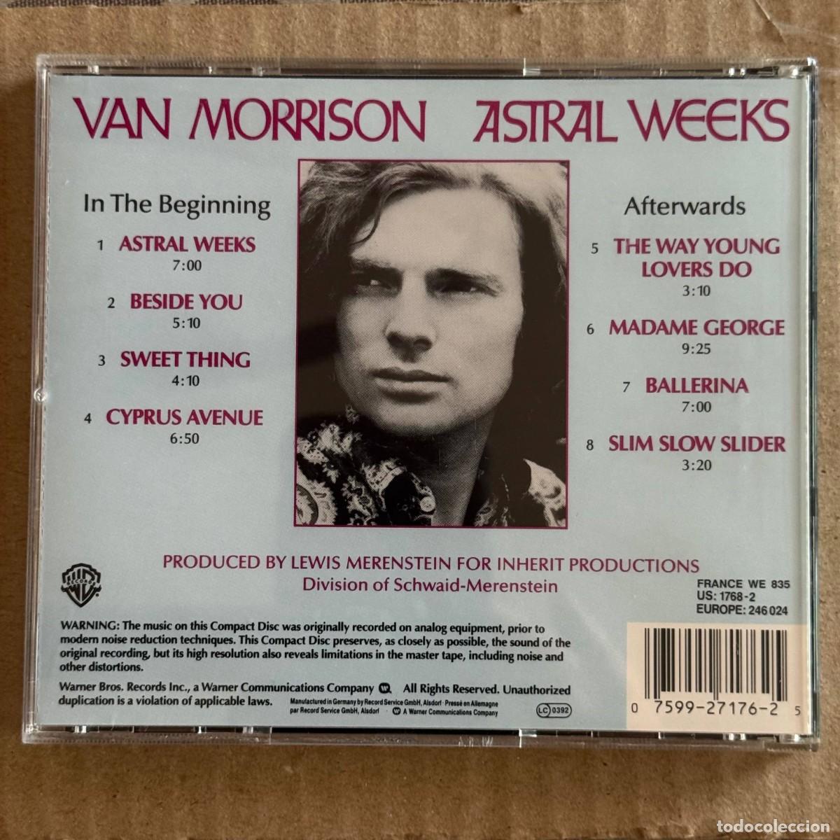 CDs de m&uacute;sica: Van Morrison &rdquo;Astral Weeks&rdquo; CD - Foto 2
