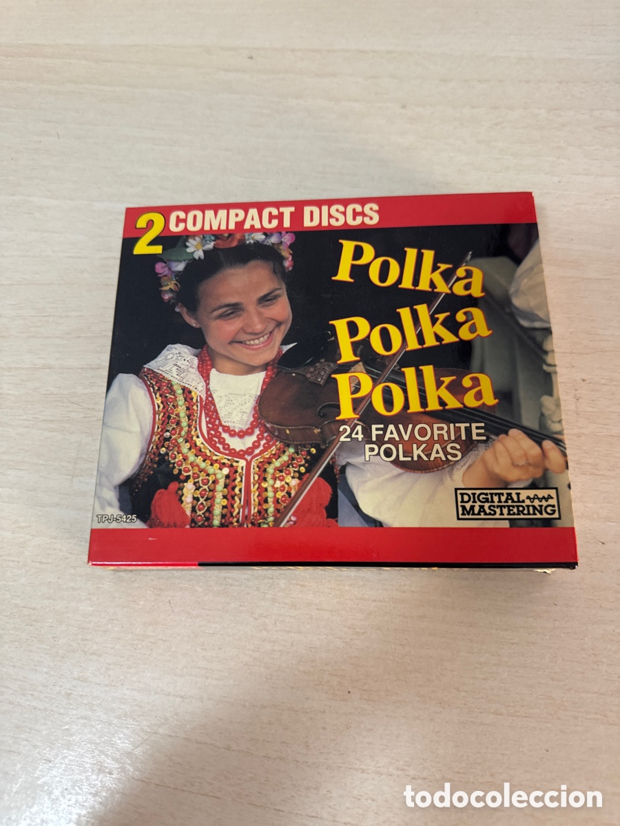 CDs de m&uacute;sica: CD 2 COMPACT DISCS POLKA POLKA POLKA 24 FAVORITE POLKAS 1992