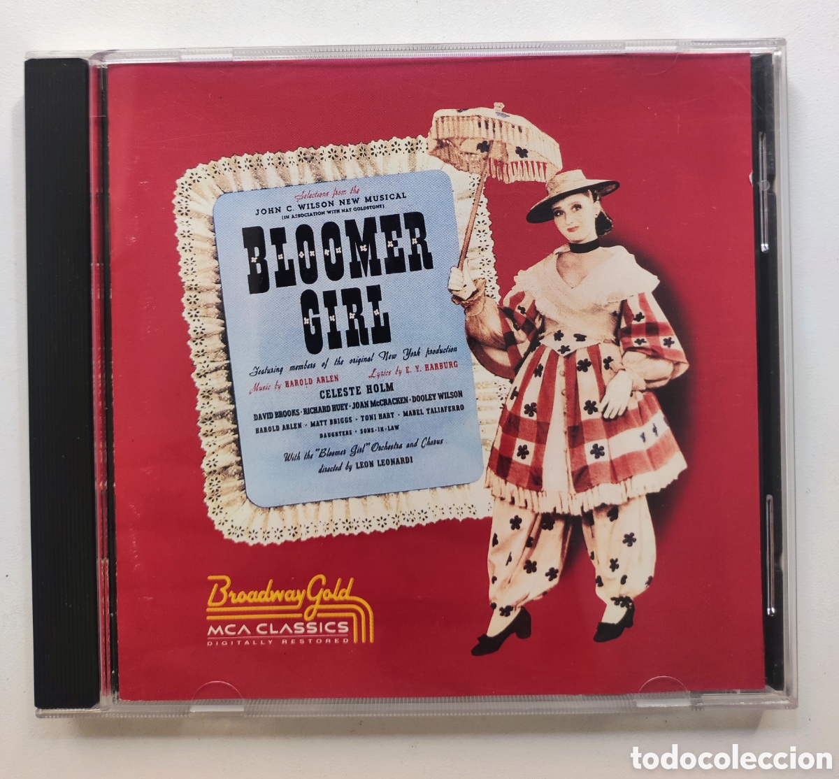 CDs de m&uacute;sica: BLOOMER GIRL - BSO MUSICAL BROADWAY 1944 / CD MCA RECORDS 1992 - ORIGINAL NEW YORK CAST