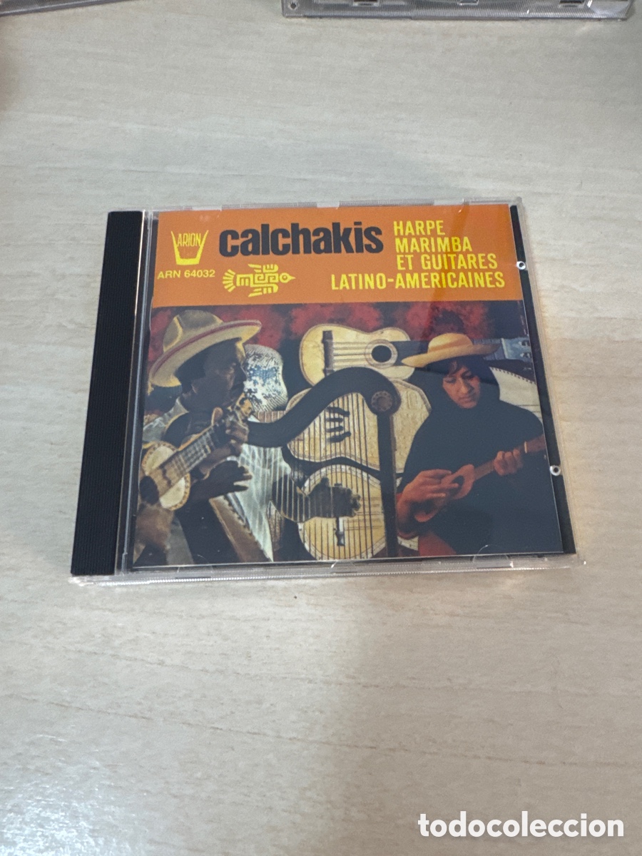 CDs de m&uacute;sica: CD CALCHAKIS HARPE MARIMBA ET GUITARES LATINO AMERICANOS