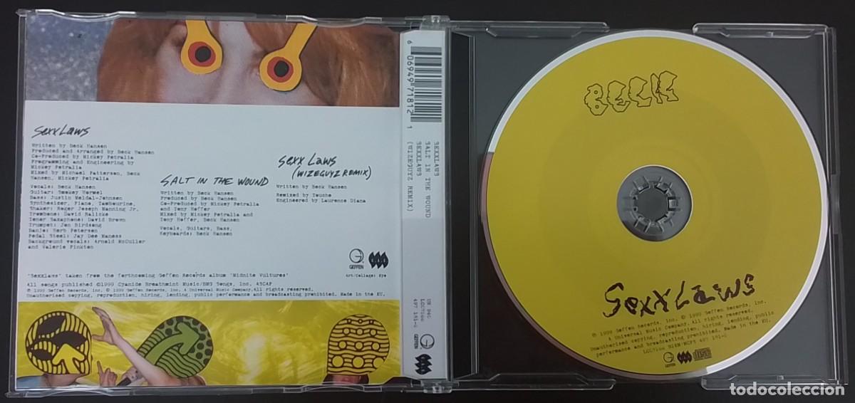 CDs de m&uacute;sica: Beck - Sexx laws cd single - Foto 2