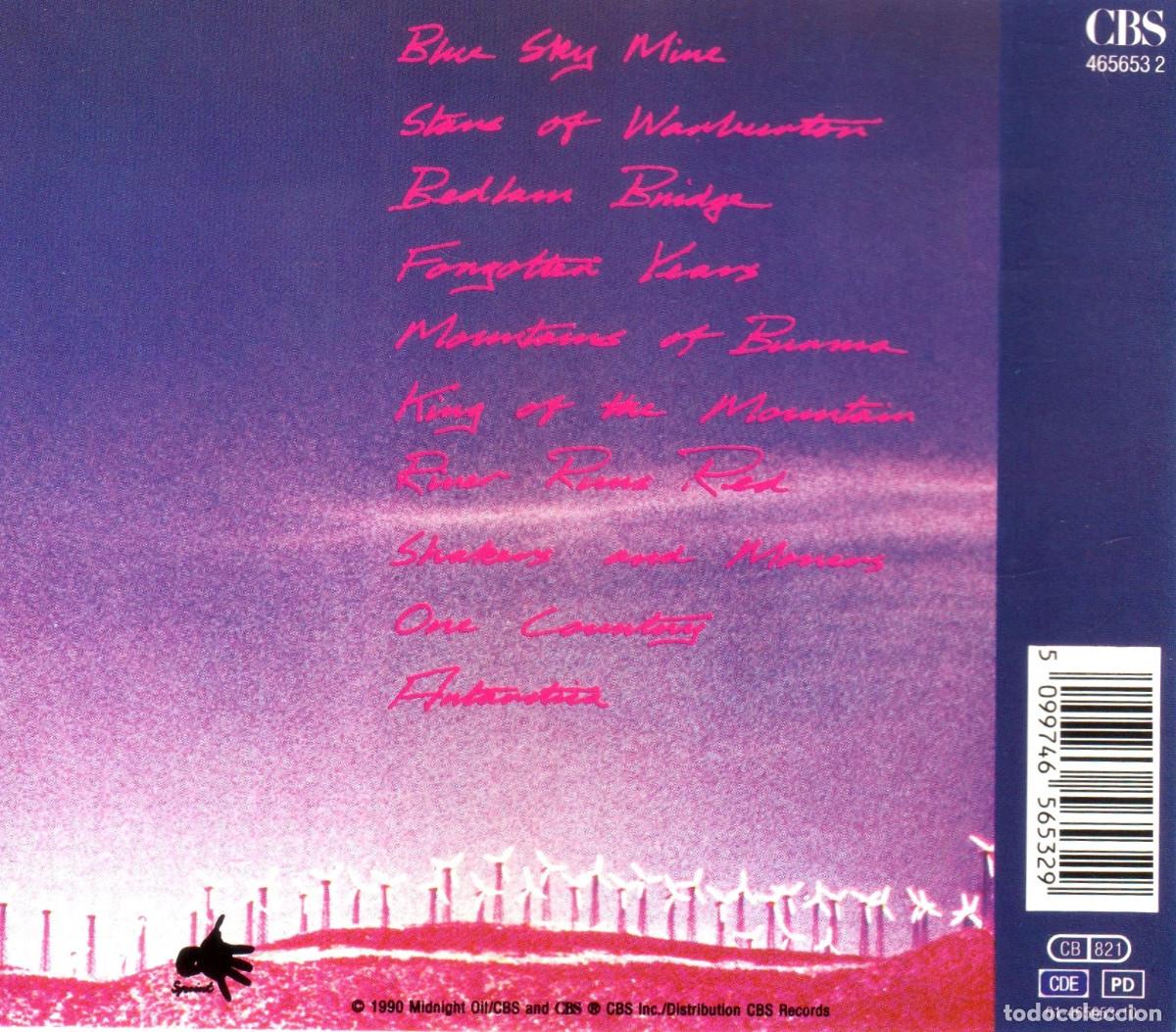 CDs de m&uacute;sica: G549 - MIDNIGHT OIL. BLUE SKY MINING. CD. - Foto 2