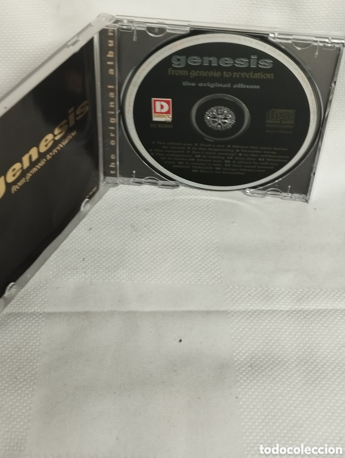 CDs de m&uacute;sica: G&Eacute;NESIS,FROM G&Eacute;NESIS TO REVELATION - Foto 2