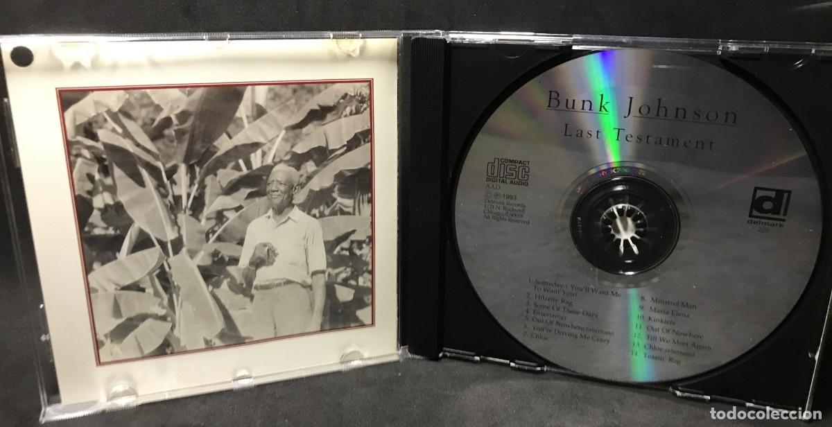 CDs de m&uacute;sica: Bunk Johnson &ndash; Last Testament - CD - Delmark Records - Foto 3