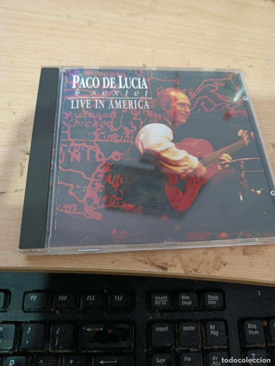 CDs de m&uacute;sica: PACO DE LUCIA. LIVE IN AMERICA. C7CD