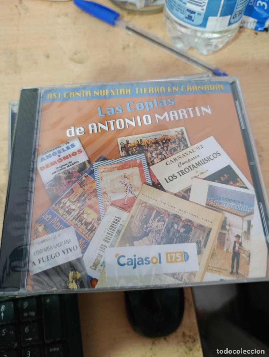 CDs de m&uacute;sica: ASI CANTA NUESTRA TIERRA EN CARNAVAL. LAS COPLAS DE ANTONIO MARTIN. NUEVO PRECINTADO