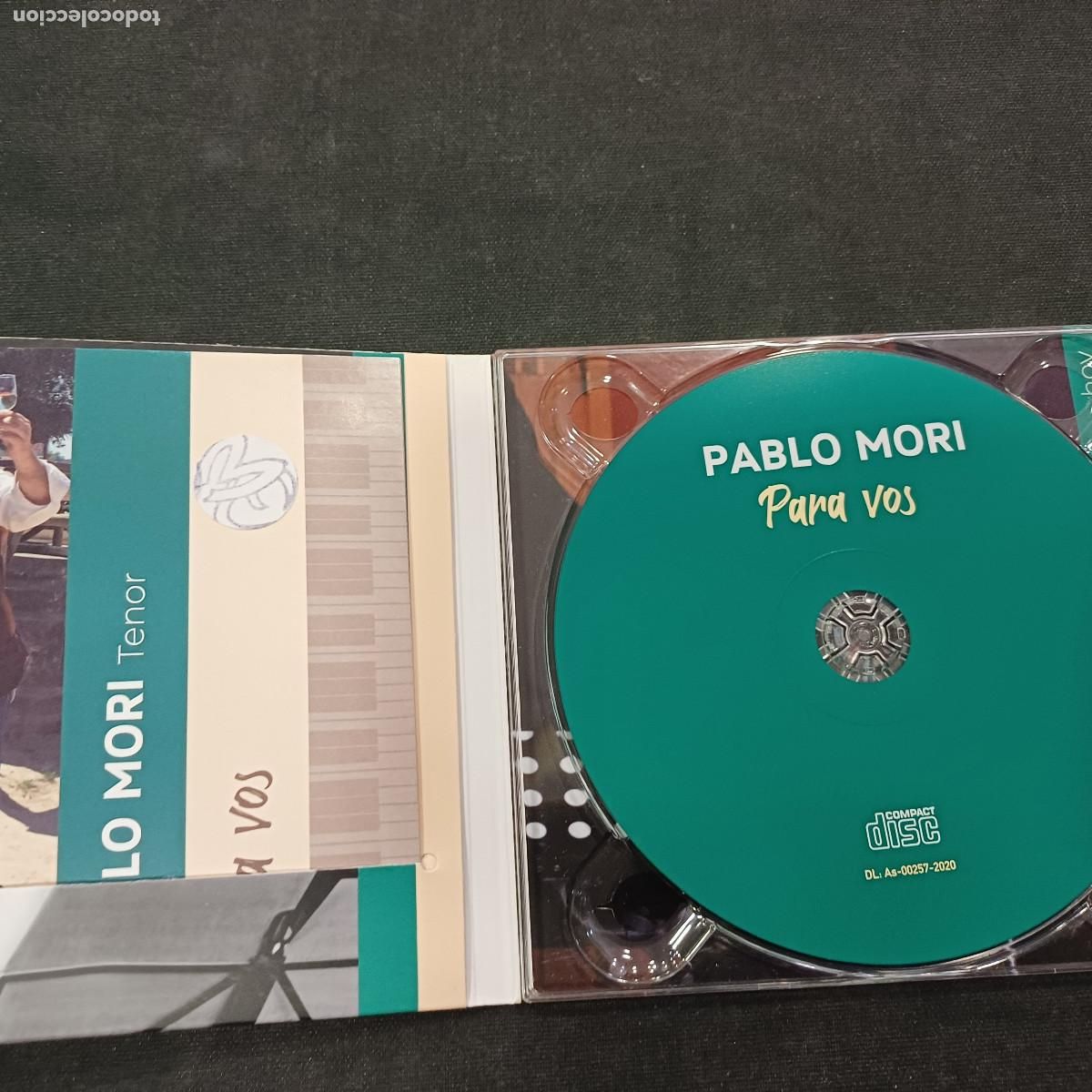 CDs de m&uacute;sica: PABLO MORI/PARA VOS/CD DIGIPACK. - Foto 2
