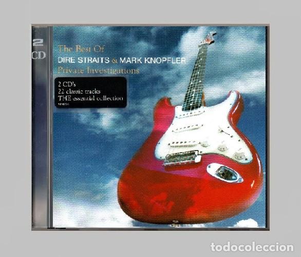 CDs de m&uacute;sica: G554 - [DOBLE CD]. DIRE STRAITS & MARK KNOPFLER. PRIVATE INVESTIGATIONS: THE BEST OF. RECOPILATORIO.