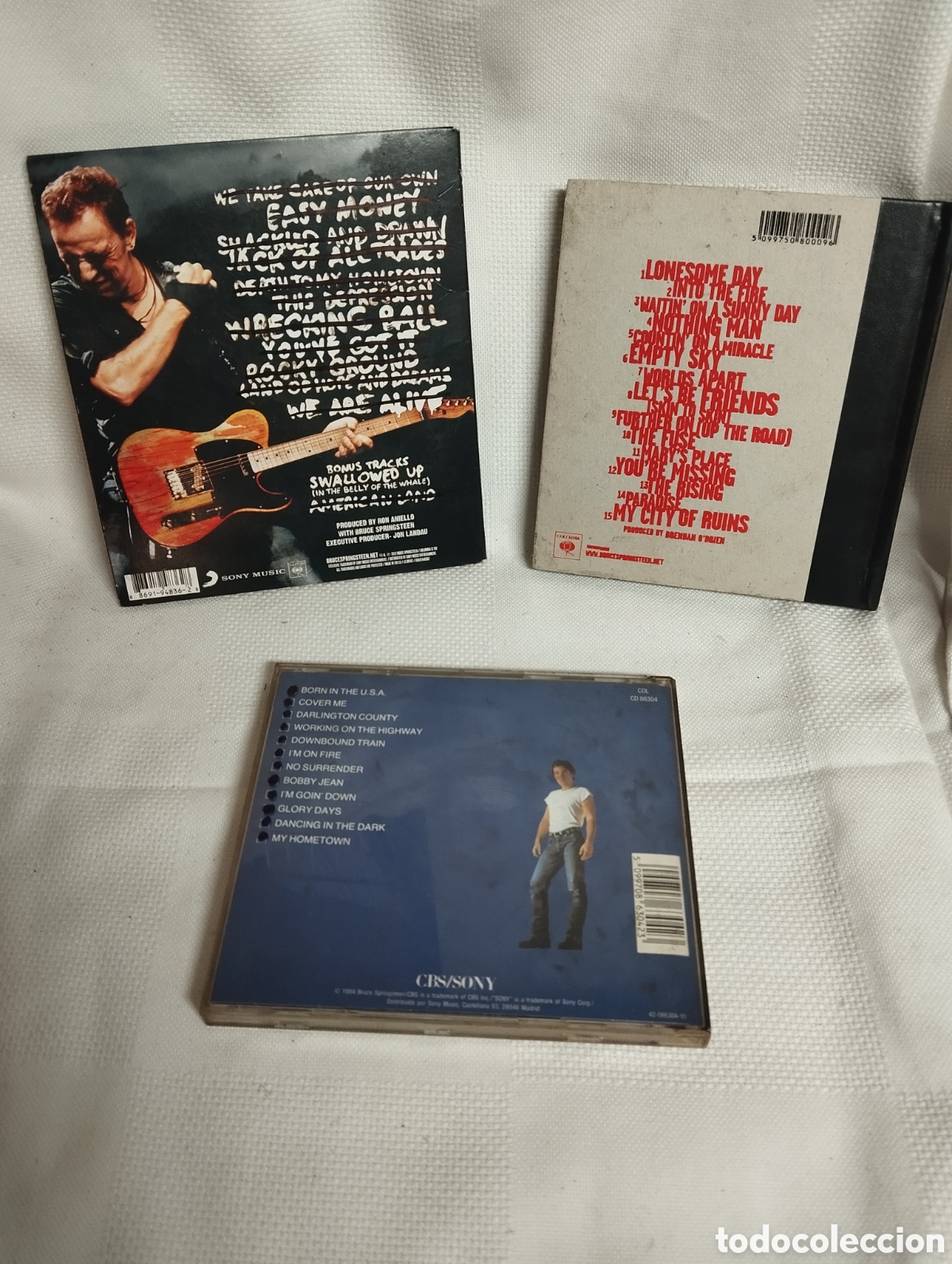 CDs de m&uacute;sica: LOTE DE 3 CDs BRUCE. SPRINGSTEEN - Foto 2