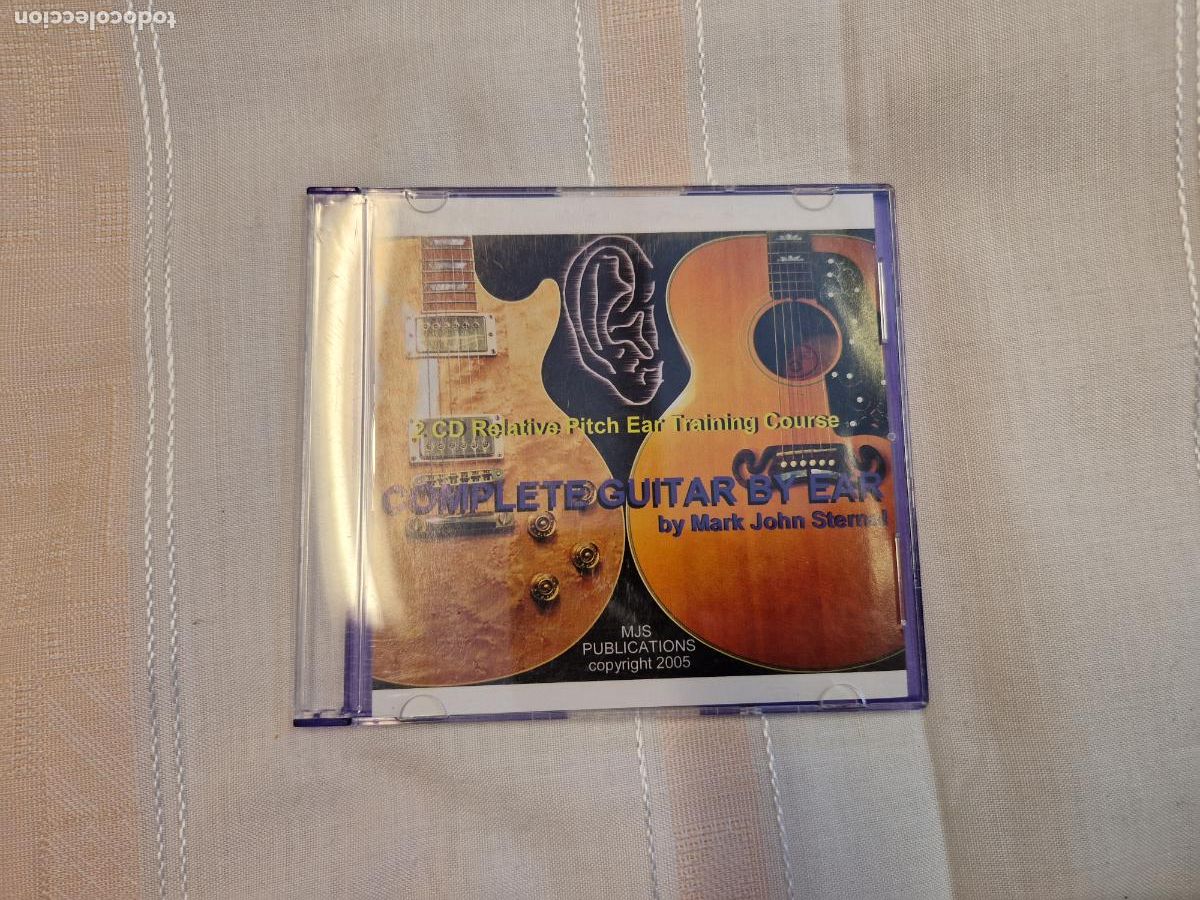CDs de m&uacute;sica: CD. COMPLETE GUITAR BY EAR. BT MARK JOHN STEMAL.