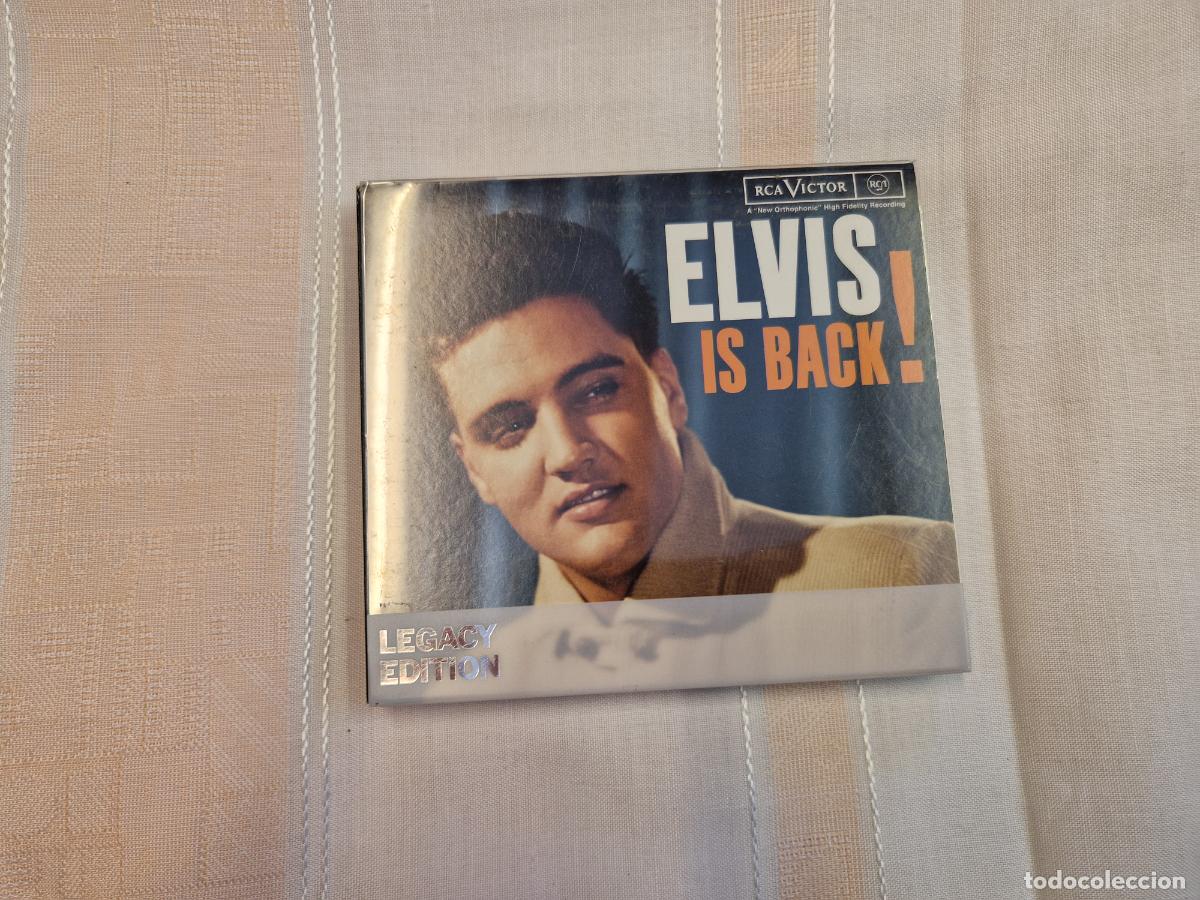 CDs de m&uacute;sica: CD. ELVIS IS BACK. MAKE ME KNOW. FEVER. SENTIMENTAL MEN