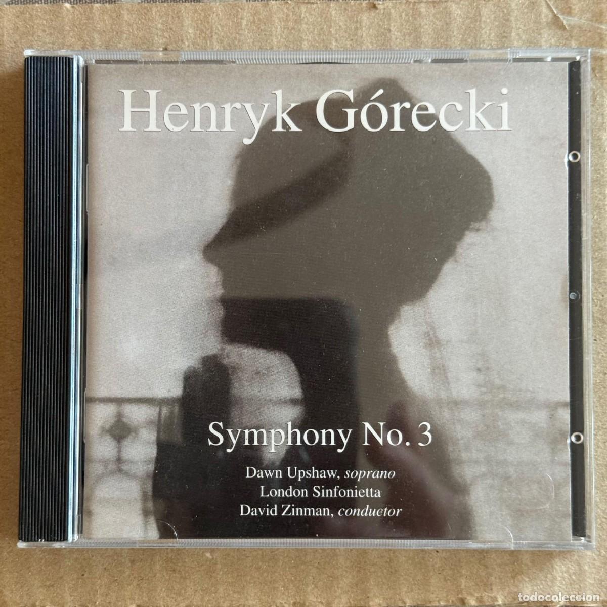 CDs de m&uacute;sica: Henryk Gorecki &rdquo;Symphony No.3&rdquo; CD