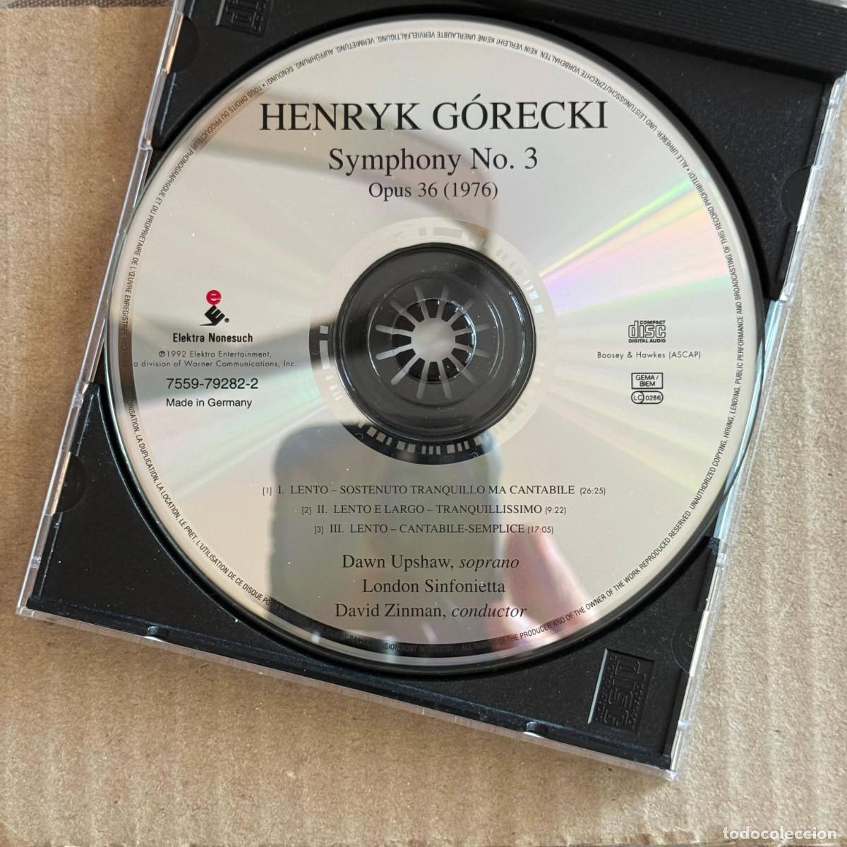 CDs de m&uacute;sica: Henryk Gorecki &rdquo;Symphony No.3&rdquo; CD - Foto 3