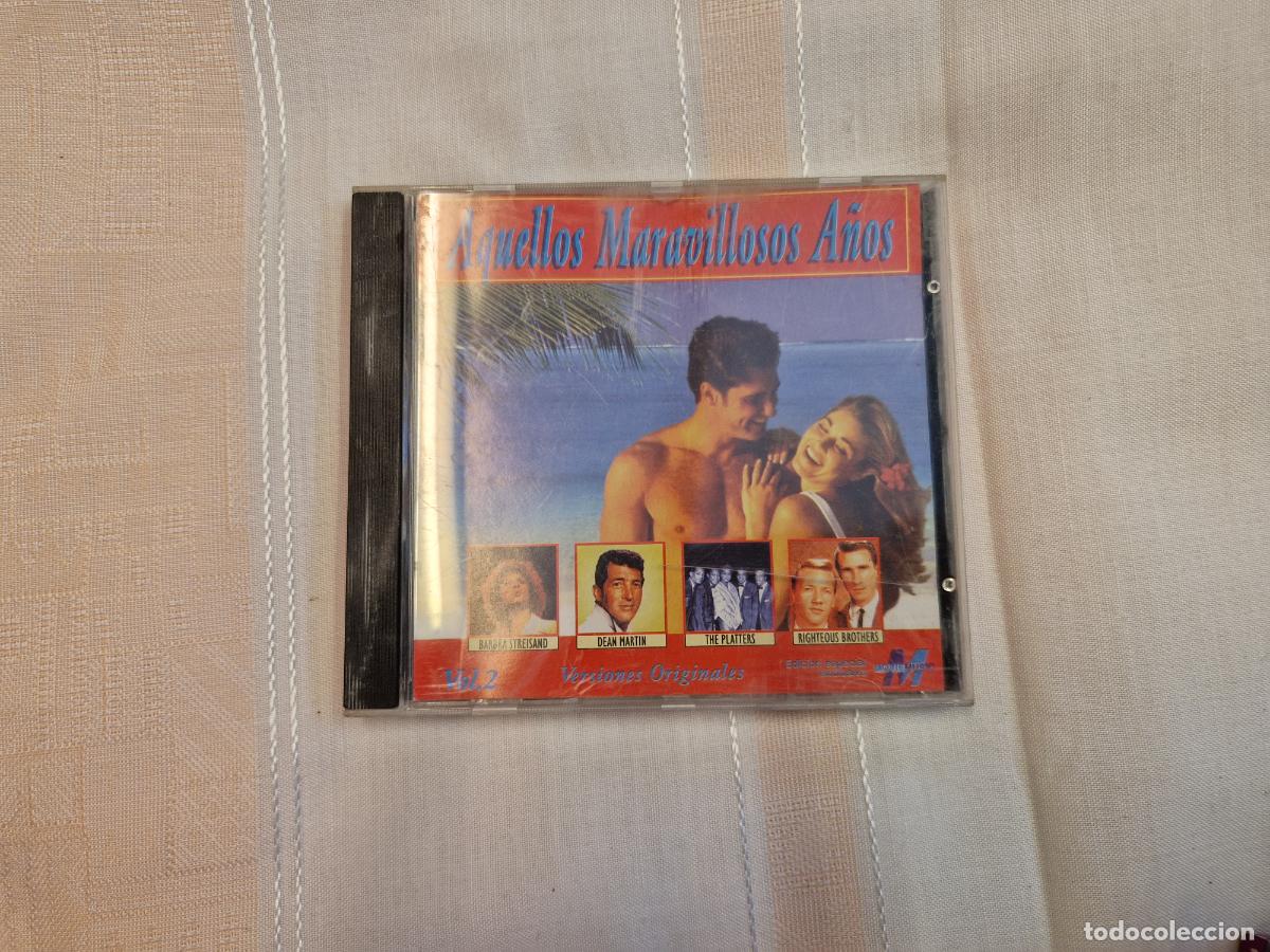 CDs de m&uacute;sica: CD. AQUELLOS MARAVILLOSOS A&Ntilde;OS. BARBARA STREISANO, DEAN MARTIN, THE PLATTERS, RIGTHEOUS BROTHERS.