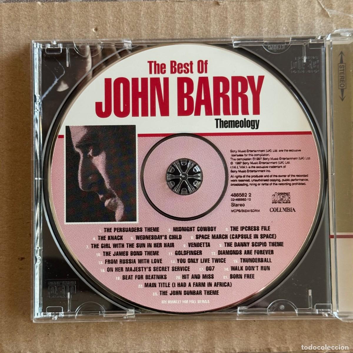 CDs de m&uacute;sica: John Barry &rdquo;The Best Of&rdquo; CD