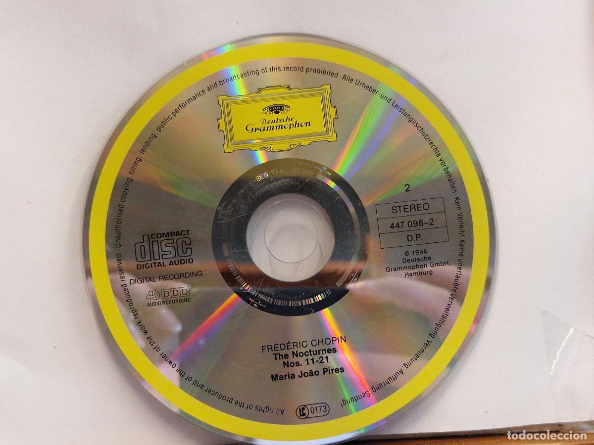 CDs de m&uacute;sica: CD. FEDERIC CHOPIN. THE NOCTURNES. MARIA JOAO PIRES.