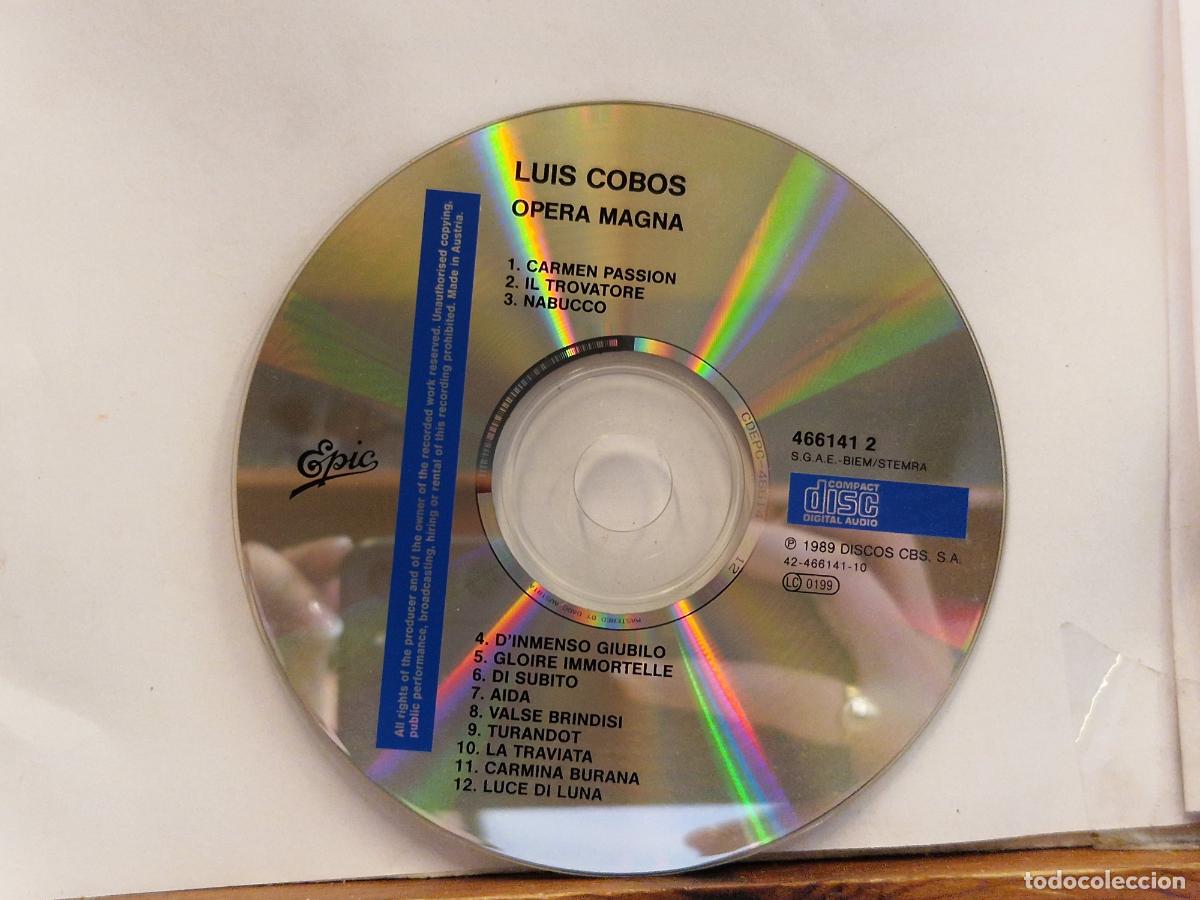 CDs de m&uacute;sica: CD. LUIS COBOS. OPERAMAGNA. GLOIRE IMMORTELLE. AIDA. VLASE BRINDISI.