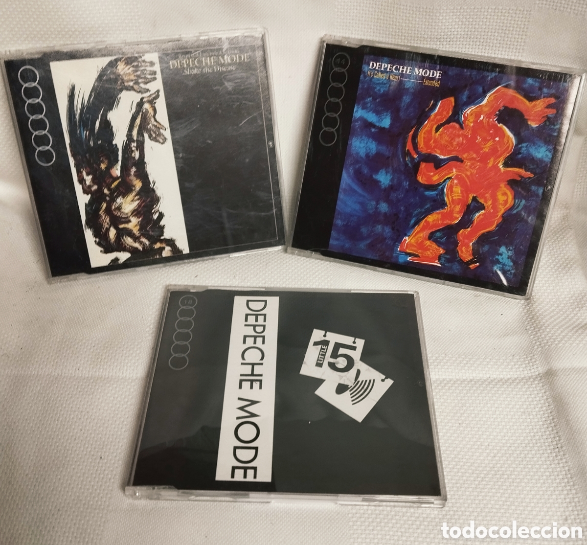 CDs de m&uacute;sica: LOTE 3 CDs DE DEPECHE MODE
