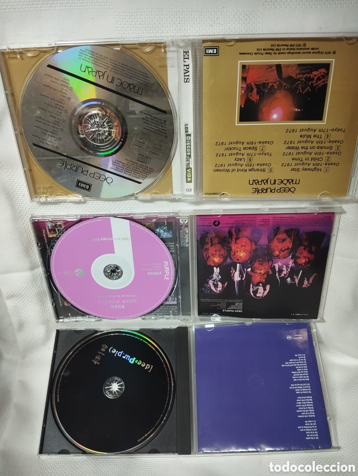 CDs de m&uacute;sica: LOTE DE 3 CDS DEEP PURPLE - Foto 2