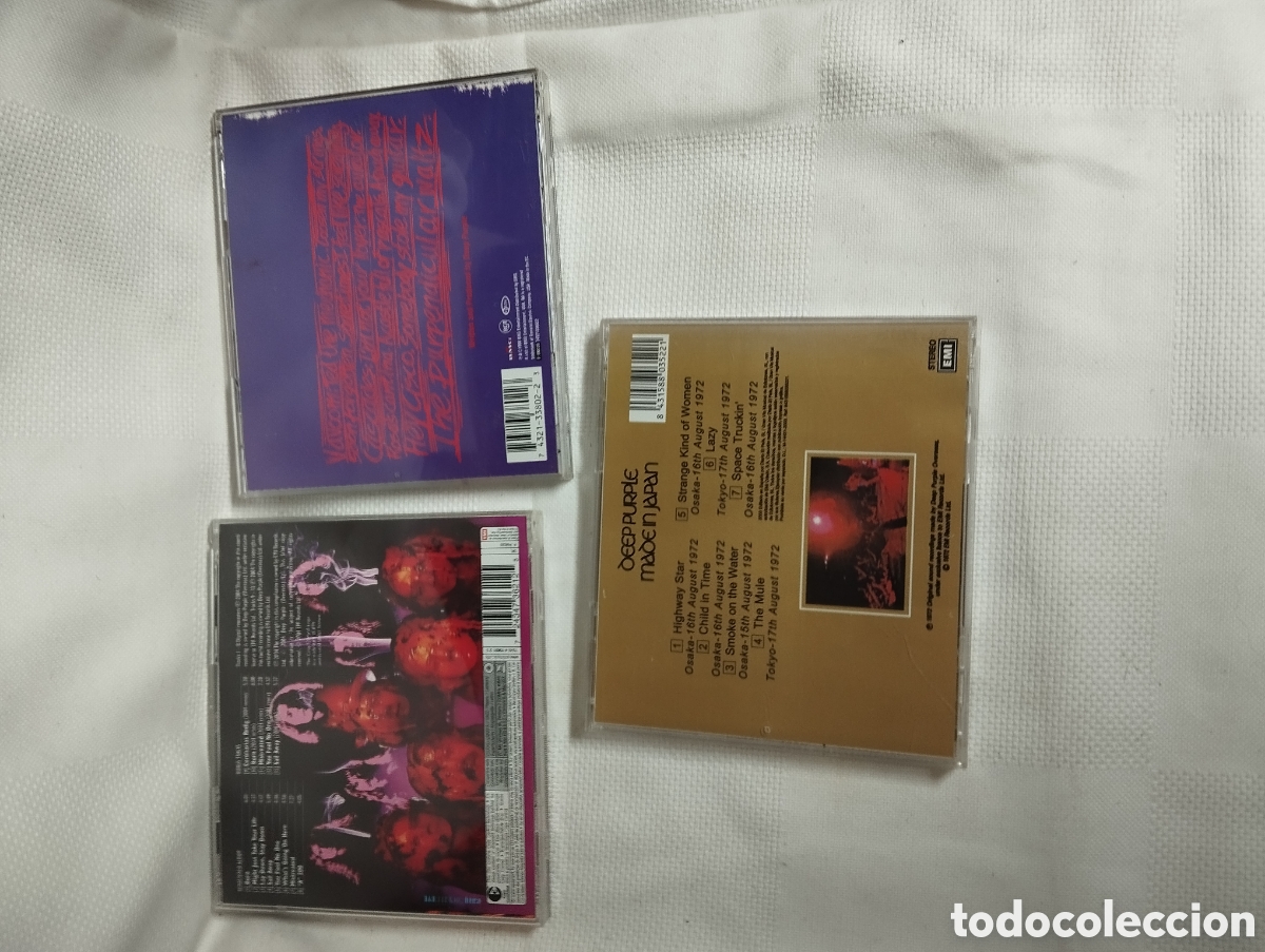 CDs de m&uacute;sica: LOTE DE 3 CDS DEEP PURPLE - Foto 3
