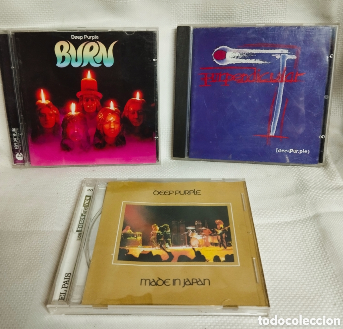 CDs de m&uacute;sica: LOTE DE 3 CDS DEEP PURPLE - Foto 1