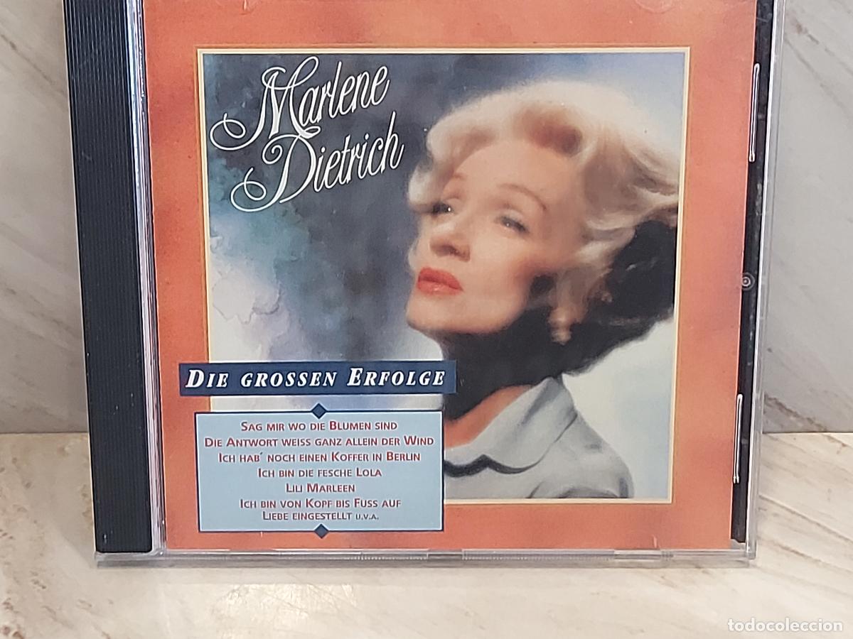 CDs de m&uacute;sica: MARLENE DIETRICH &ndash; DIE GROSSEN ERFOLGE | CD 1991 | ELECTROLA | LUJO