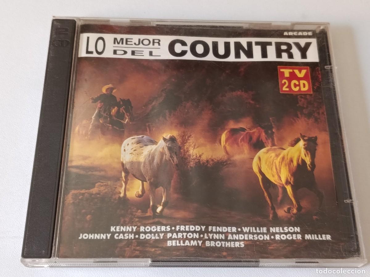 CDs de m&uacute;sica: 2 CD LO MEJOR DEL COUNTRY