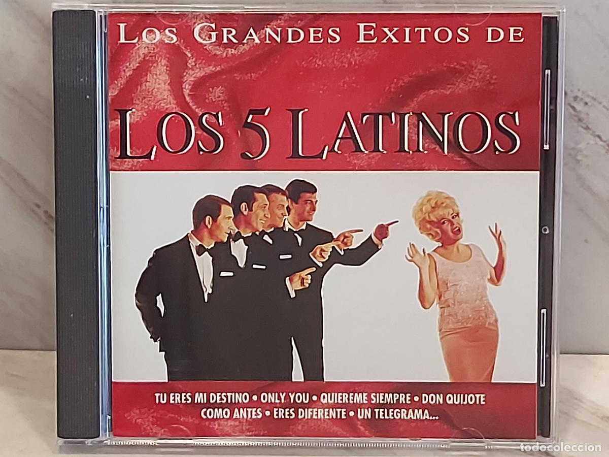 CDs de m&uacute;sica: LOS 5 LATINOS &ndash; LOS GRANDES &Eacute;XITOS | CD 1993 | DIVUCSA | LUJO