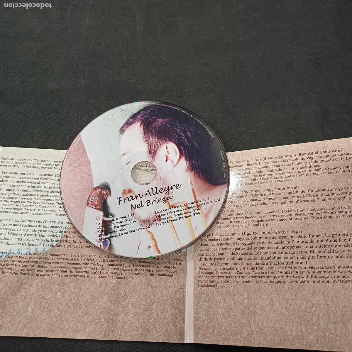 CDs de m&uacute;sica: FRAN ALLEGRE/NEL BRIEZU/CD DIGIPACK. - Foto 3