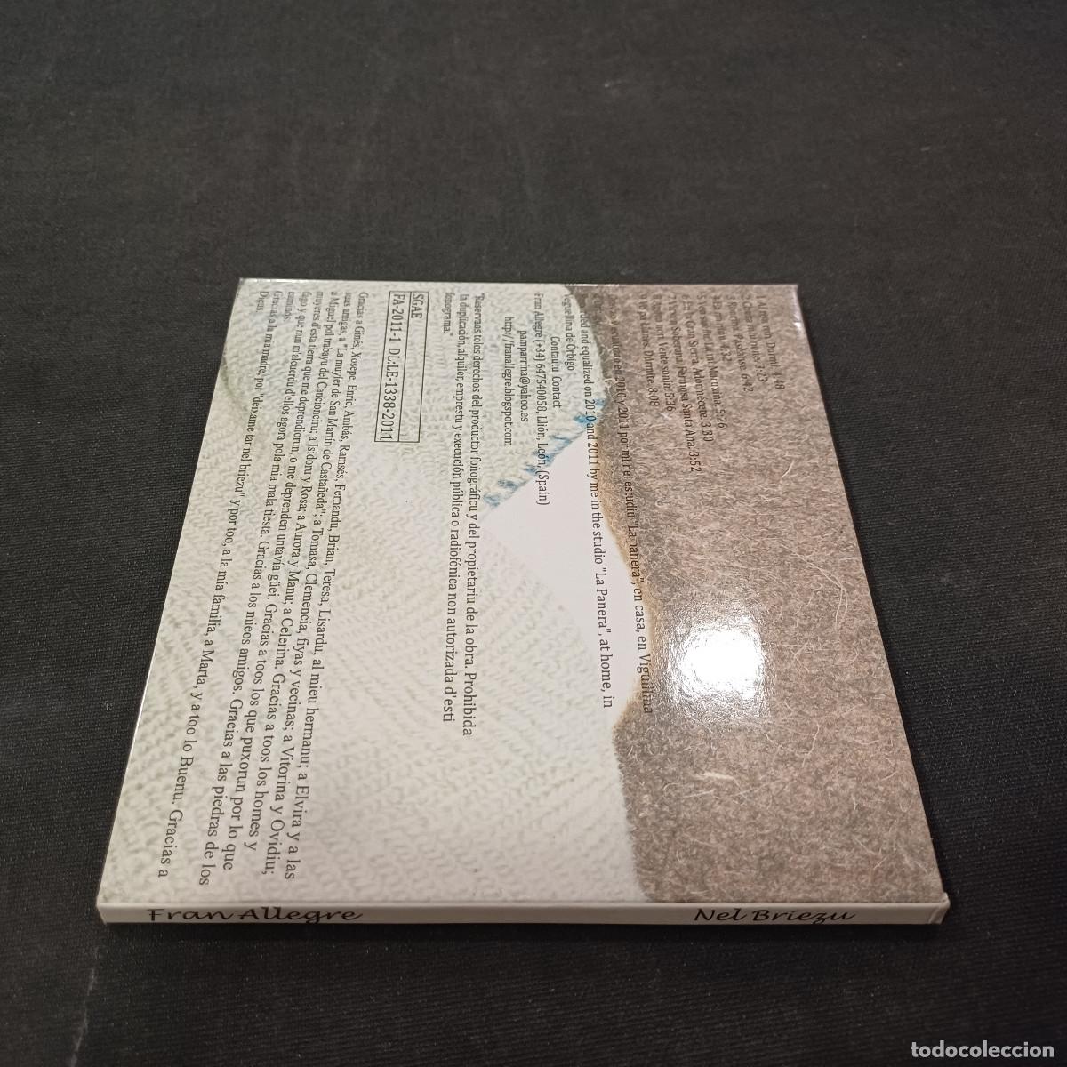 CDs de m&uacute;sica: FRAN ALLEGRE/NEL BRIEZU/CD DIGIPACK. - Foto 4