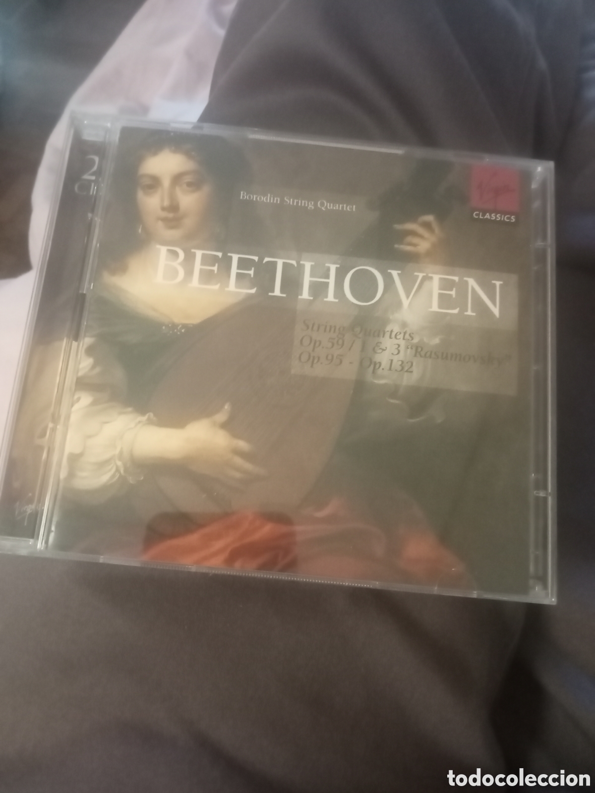 CDs de m&uacute;sica: Beethoven cuartetos de cuerda disco doble