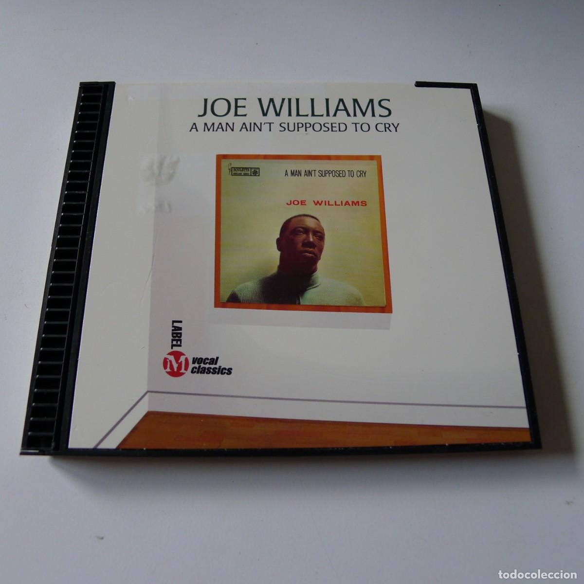 CDs de m&uacute;sica: Joe Williams &ndash; A Man Ain't Supposed To Cry CD edicion US