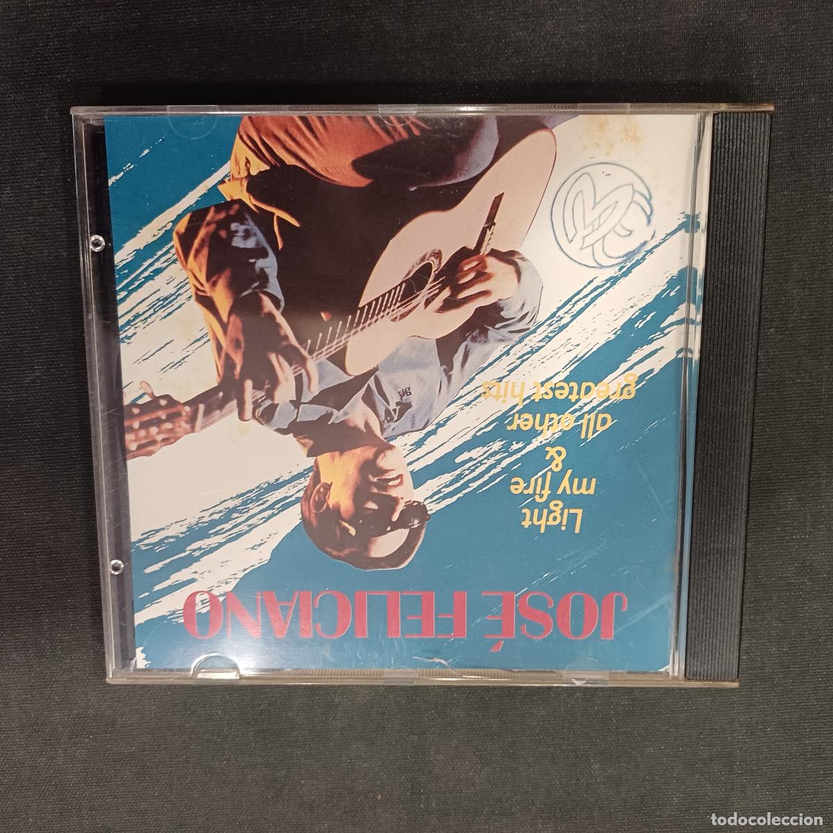 CDs de m&uacute;sica: JOSE FELICIANO/LIGHT MY FIRE/CD.