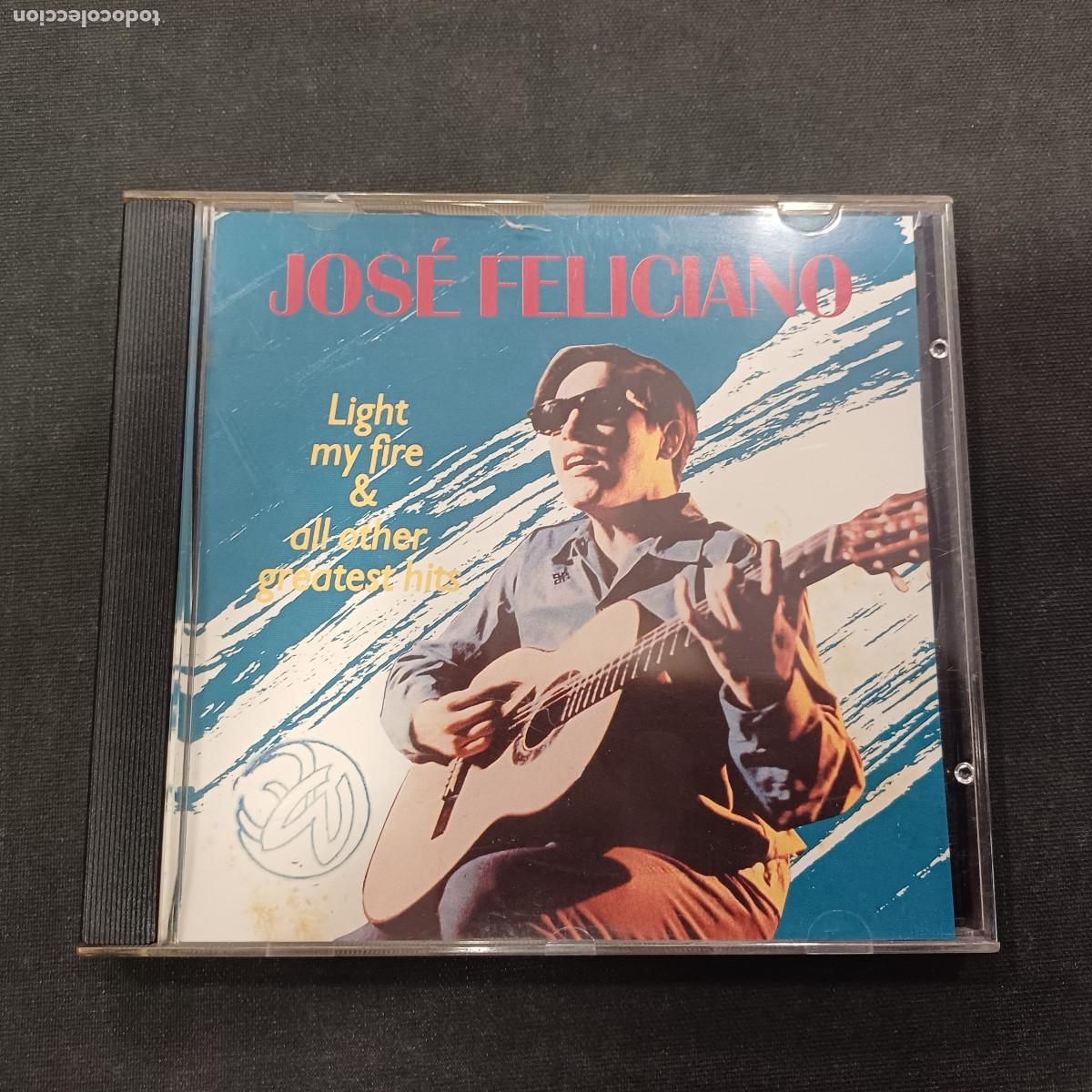 CDs de m&uacute;sica: JOSE FELICIANO/LIGHT MY FIRE/CD.