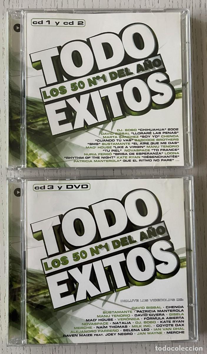 CDs de m&uacute;sica: TODO EXITOS LOS 50 N&ordm; 1 DEL A&Ntilde;O &ndash; CD &ndash; 2002