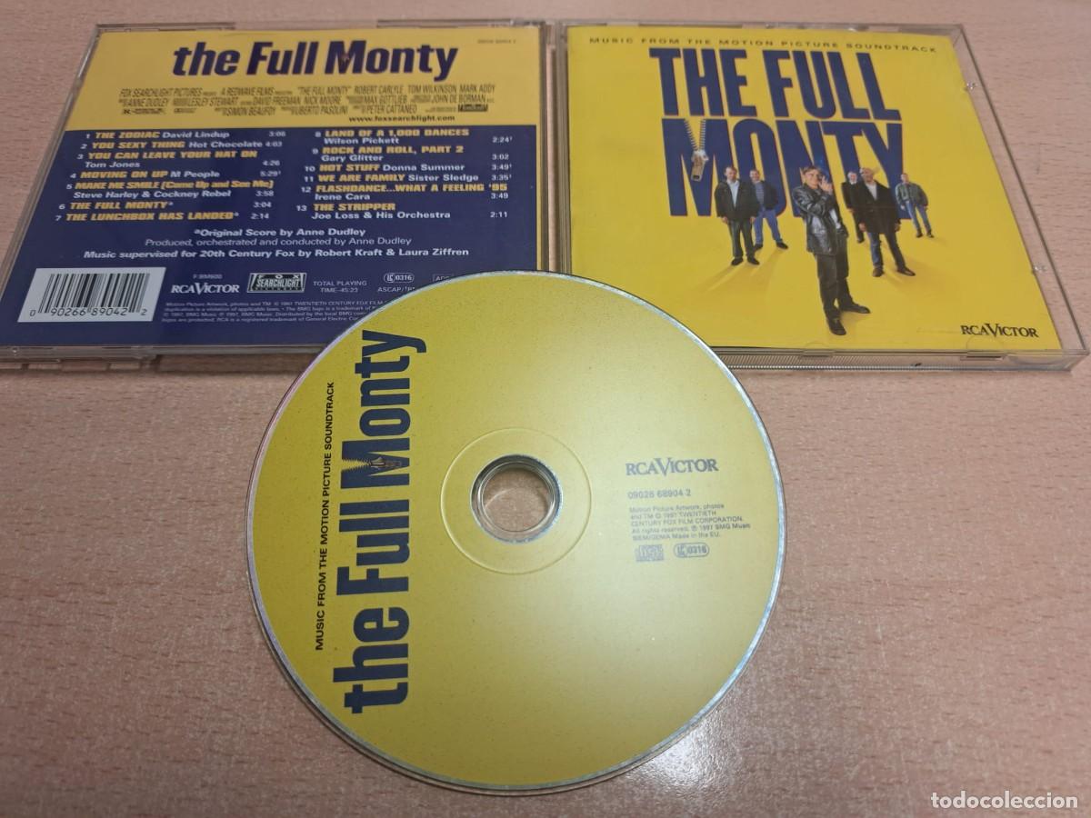 CDs de m&uacute;sica: FULL MONTY - CD - BANDA SONORA - GARY GLITTER - TOM JONES - WILSON PICKETT