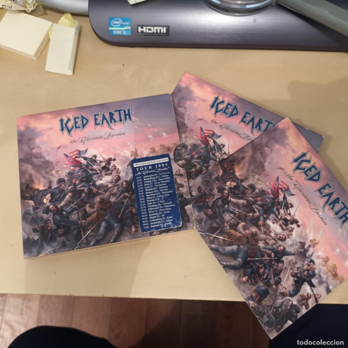 CDs de m&uacute;sica: Iced Earth , The Glorious Burden , 2xCD 2004 Limited Edition. Perfecto estado. Power Speed Metal