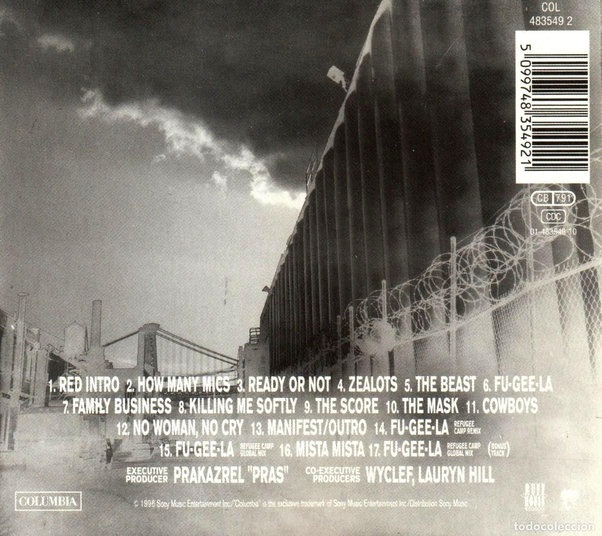 CDs de m&uacute;sica: FUGEES. THE SCORE. CD. - Foto 2