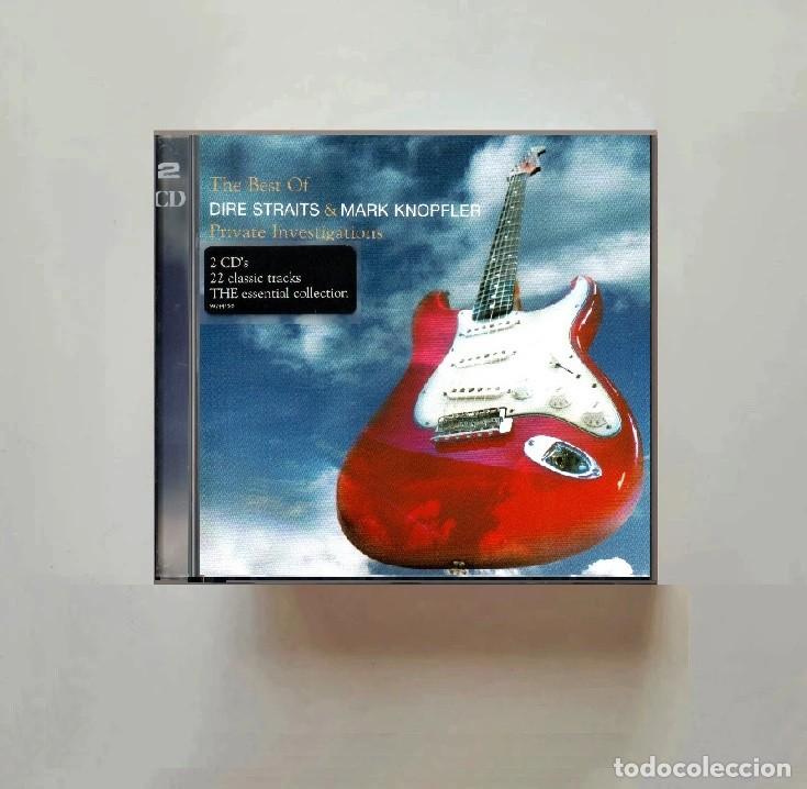 CDs de m&uacute;sica: [DOBLE CD]. DIRE STRAITS & MARK KNOPFLER. PRIVATE INVESTIGATIONS: THE BEST OF. RECOPILATORIO.