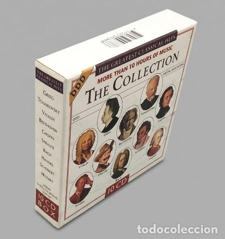 CDs de m&uacute;sica: [10 CDS SET BOX]. MOZART. CHOPIN. SCHUBERT. STRAUSS. HANDEL. BACH. VIVALDI. RECOPILATORIO.