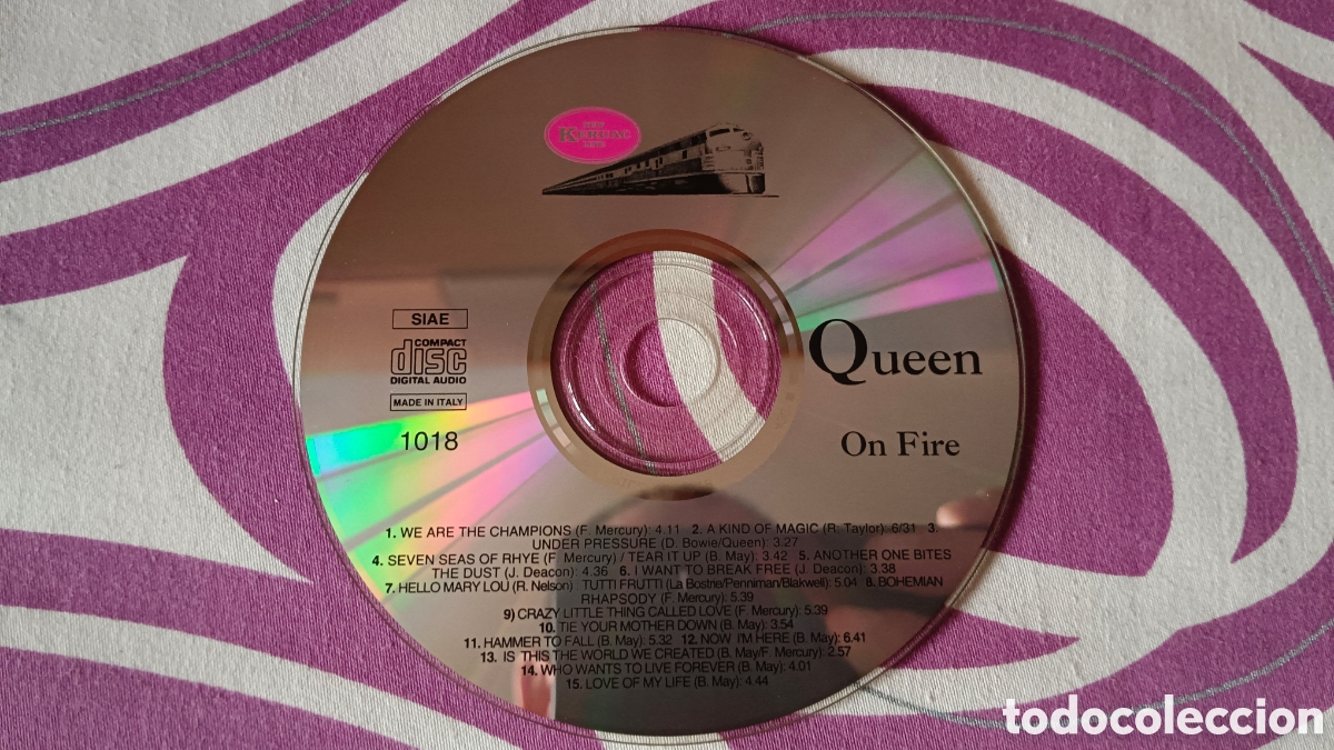 CDs de m&uacute;sica: Queen &ndash; On Fire LIMITADO Y NUMERADO - Foto 3