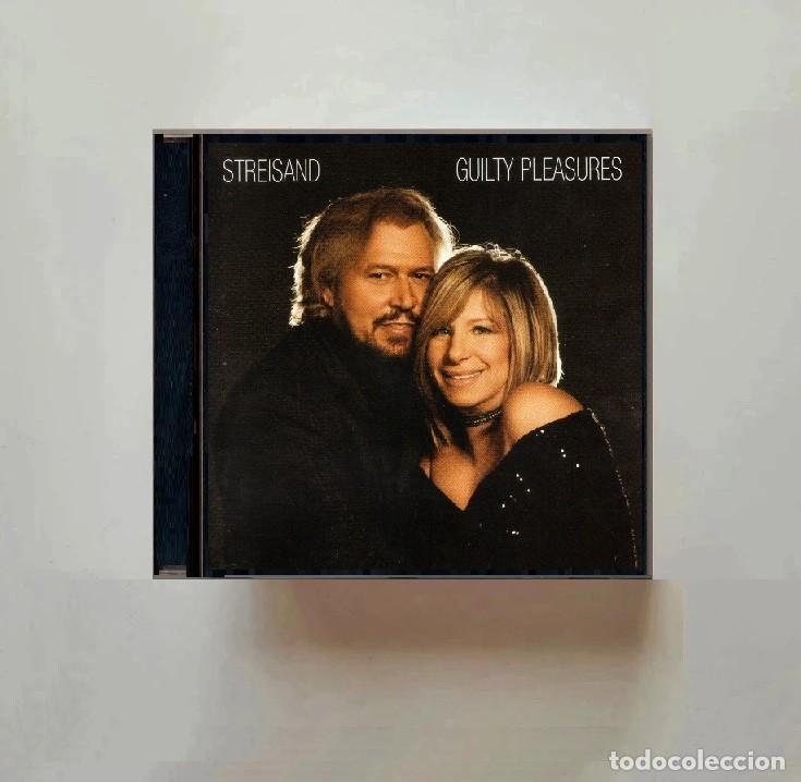 CDs de m&uacute;sica: BARBRA STREISAND. CON BARRY GIBB DE BEE GEES. GUILTY PLEASURES. CD.