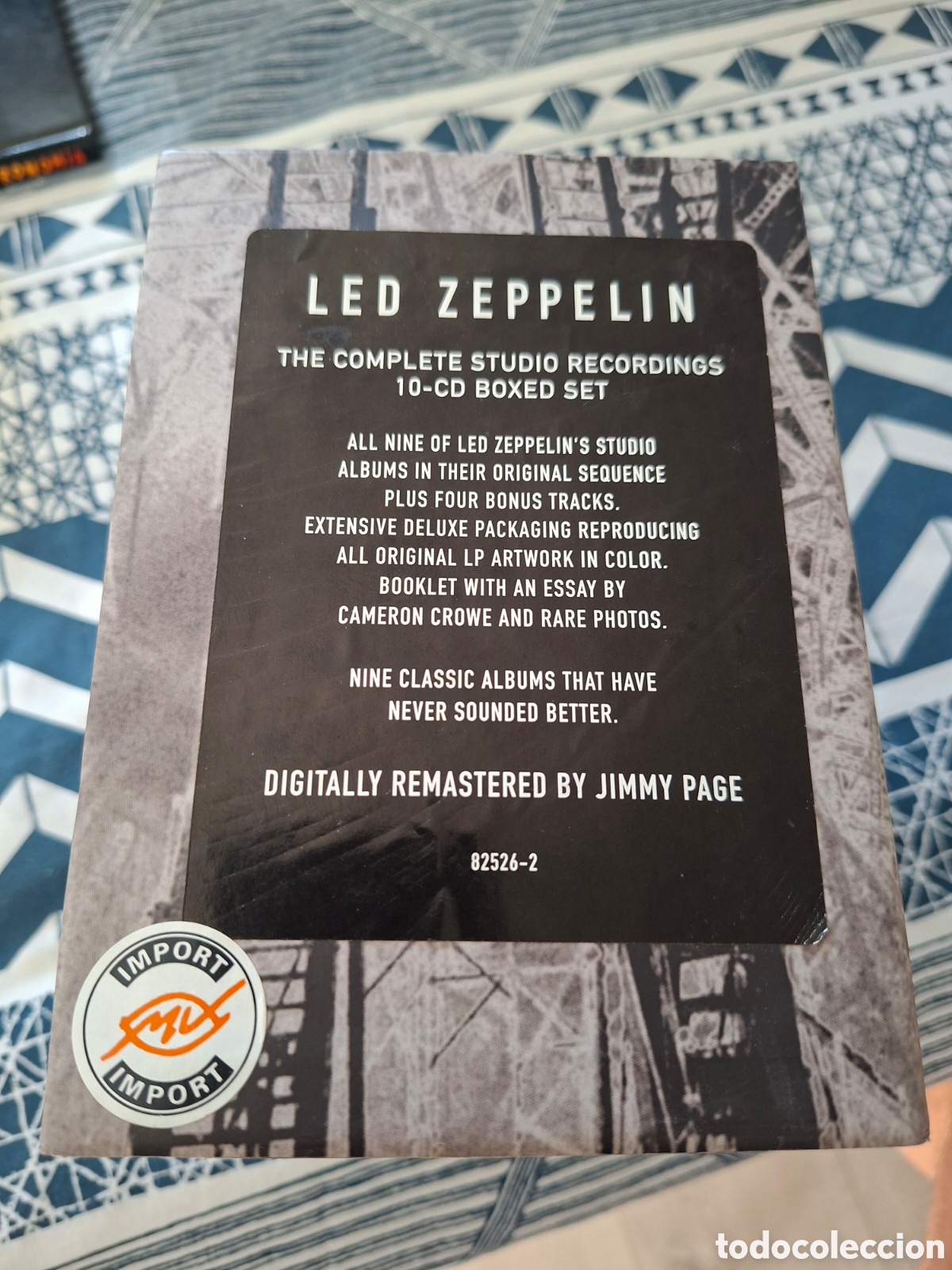 CDs de m&uacute;sica: LED ZEPPELIN. THE COMPLETE STUDIO RECORDINGS