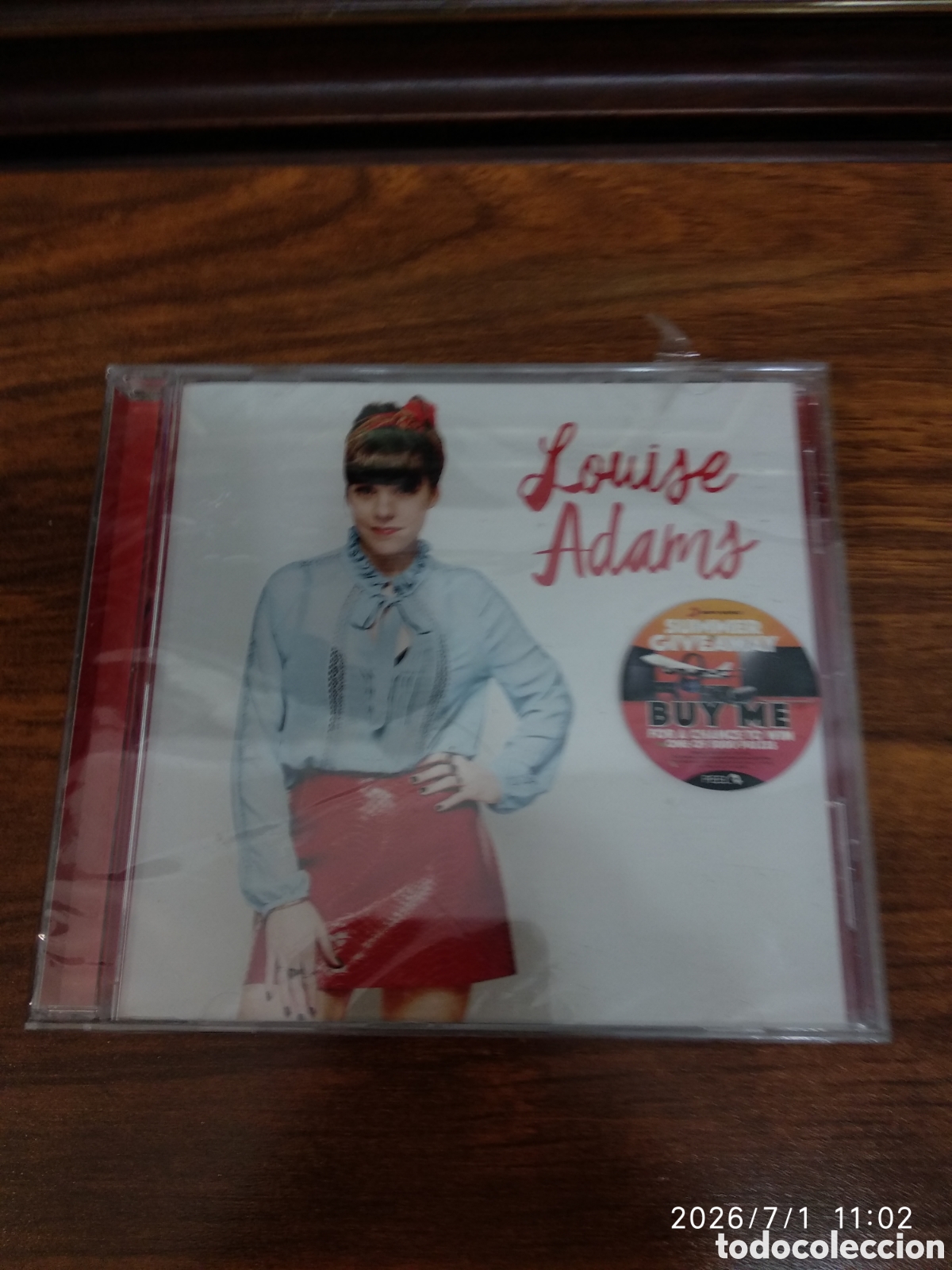 CDs de m&uacute;sica: Louise Adams(hom&oacute;nimo 2015)