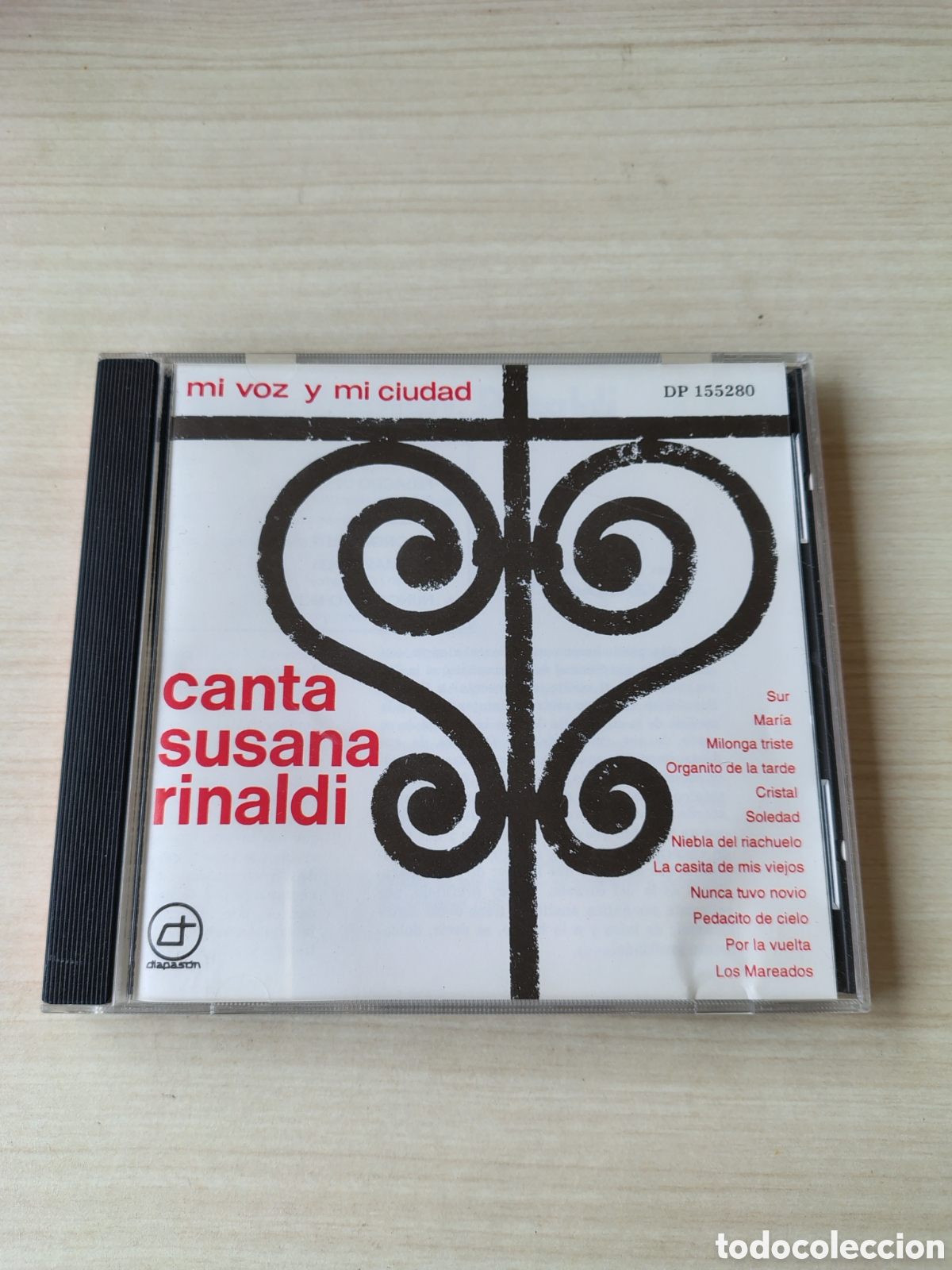CDs de m&uacute;sica: SUSANA RINALDI Canta Mi Voz Y Mi Ciudad ( 1965 DIAPASON 1994 ) ARGENTINA TANGO MILONGA
