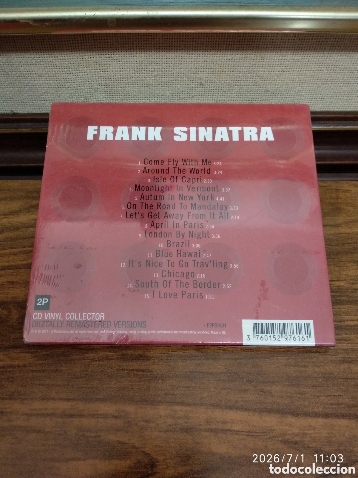 CDs de m&uacute;sica: Come fly with me(Frank Sinatra) - Foto 3