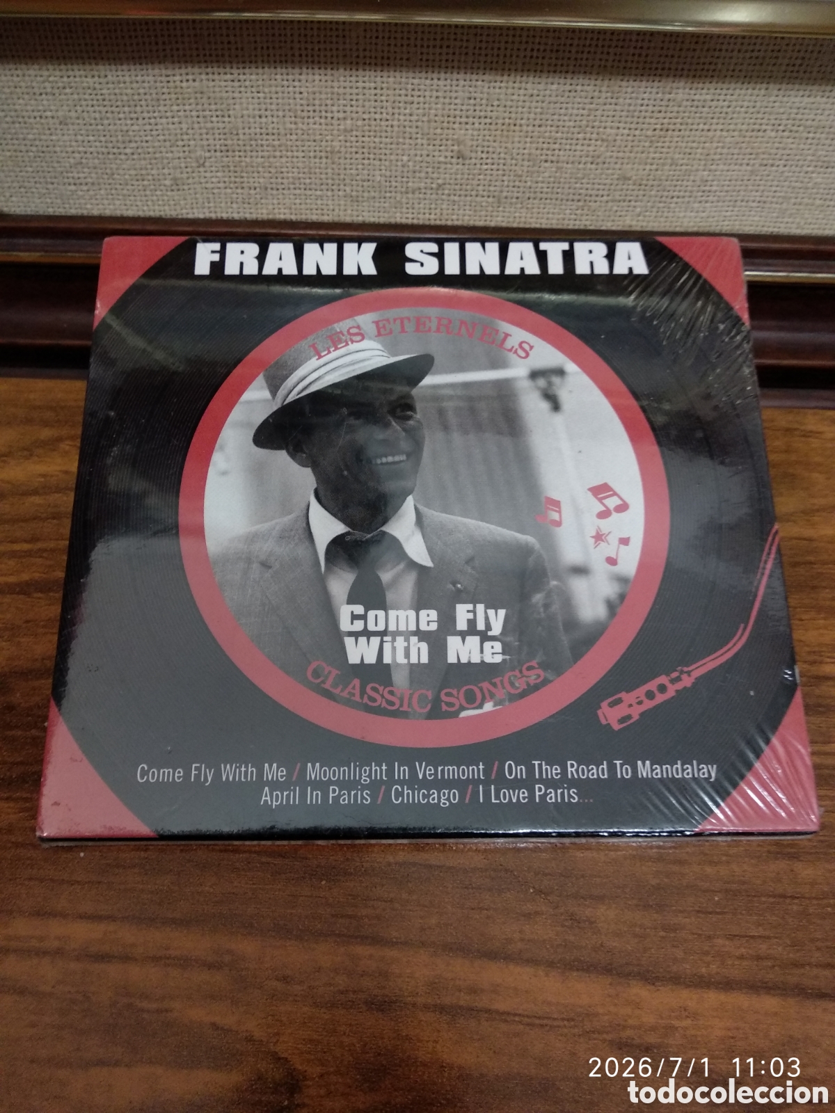 CDs de m&uacute;sica: Come fly with me(Frank Sinatra)