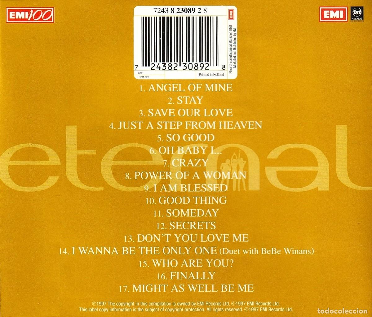 CDs de m&uacute;sica: ETERNAL. THE BEST. RECOPILATORIO. CD. - Foto 2