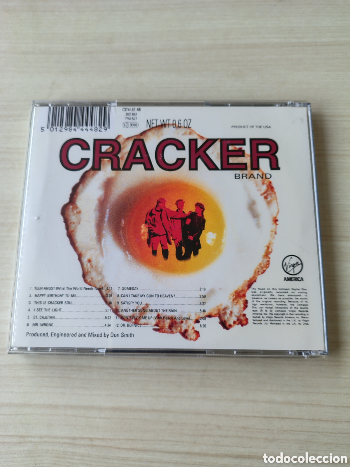 CDs de m&uacute;sica: CRACKER Cracker ( 1992 VIRGIN UK ) DAVID LOWERY CAMPER VAN BEETHOVEN - Foto 3