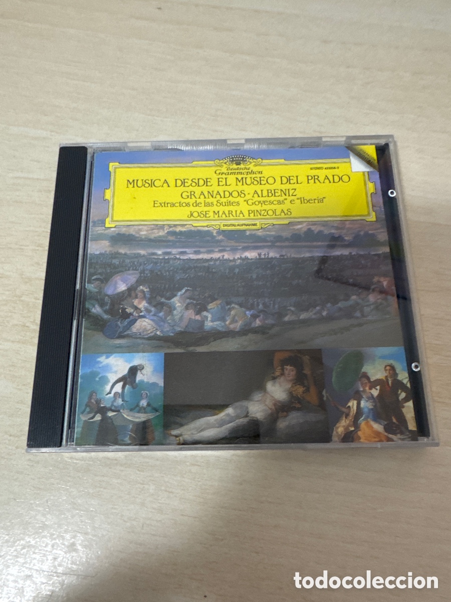 CD de M&uacute;sica: CD M&Uacute;SICA DESDE EL MUSEO DEL PRADO GRANADOS ALBENIZ
